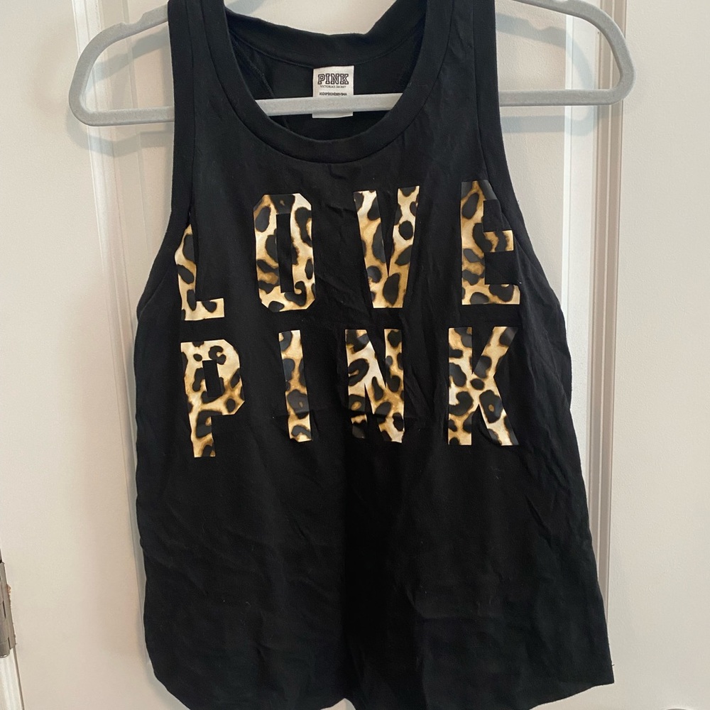 Victoria’s Secret PINK Leopard print Tank top